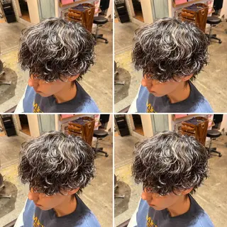 パーマ メンズ メンズパーマ特化 望月謙二郎のヘアスタイル