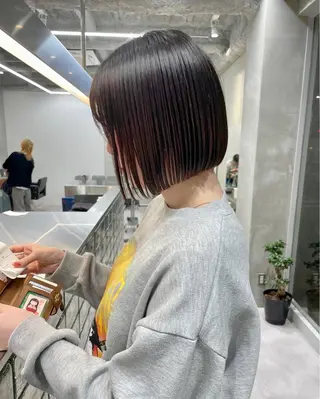 ショート カラー 華 /ショート/ボブのヘアスタイル