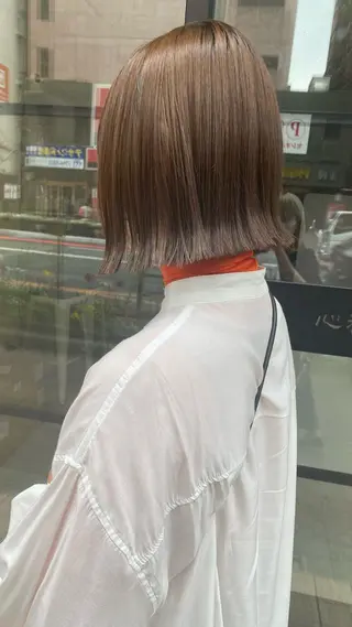 ミディアム RURI韓国ボブ 🇰🇷タッセルボブのヘアスタイル