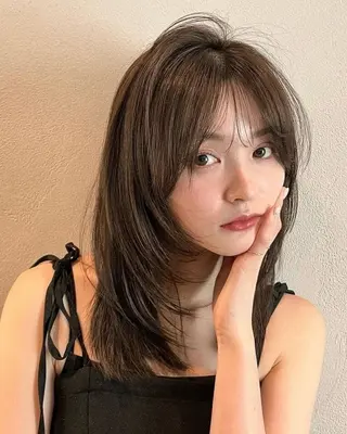 ロング カラー momoka 表参道のヘアスタイル