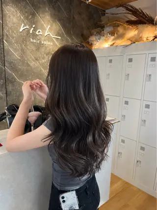 ロング カラー 透明感カラーレイヤー ブリーチ🌙Manaのヘアスタイル