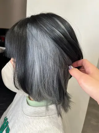 ミディアム 中島 大聖のヘアスタイル