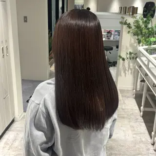 ロング カラー 田名部 愛乙のヘアスタイル