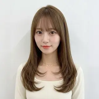 ロング モテ🤍トレンドヘア /新宿/ワカナのヘアスタイル