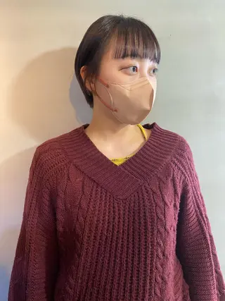 ショート カラー SHACHU ayamiのヘアスタイル