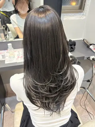 ロング カラー 韓国ヘア🎀 /♡𝓝𝓸𝓪♡のヘアスタイル