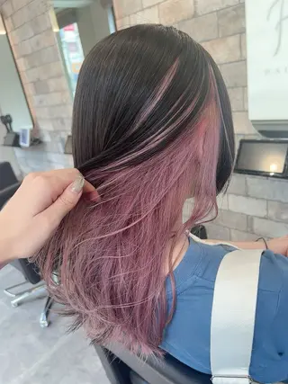 セミロング Fan.ray店長 🌈 HIBIKIのヘアスタイル