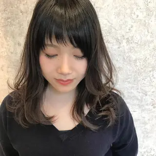 ロング ショート特化 /天神大名/ハルナのヘアスタイル