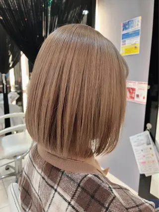 ショート カラー デザインカラー✨🦄 透明感カラー✨ヒカルのヘアスタイル