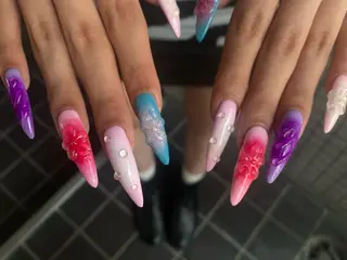 ネイル nano/きもかわ nail🐬🫧のネイルデザイン