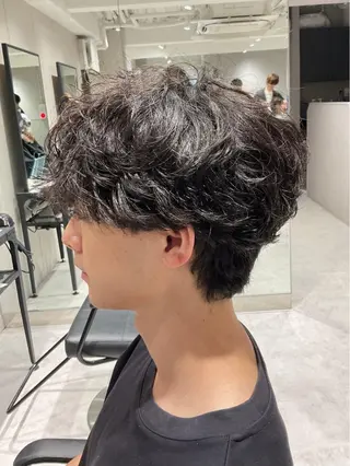 パーマ メンズ メンズパーマ職人馬場 和哉のヘアスタイル