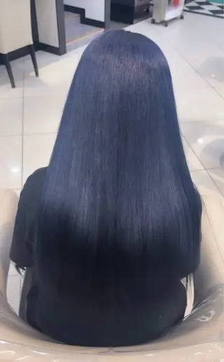 ロング カラー 松永 暖花のヘアスタイル