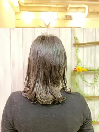ミディアム 黒川 奨のヘアスタイル