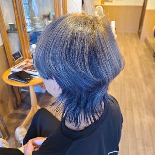 メンズ ショート カラー spa hair  ark 富井直美のヘアスタイル