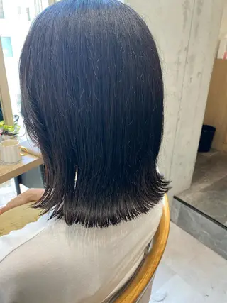 ミディアム カラー 似合う髪型見つけます AYAKAのヘアスタイル