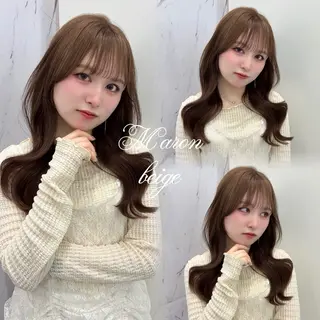 ロング カラー ParveMix ♡白神みやびのヘアスタイル