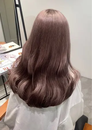 ロング 透明感／カラー／韓国 ／アイラッシュ🍒のマツエク・マツパデザイン
