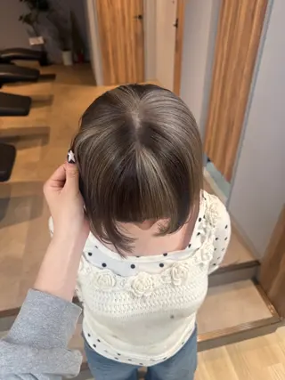 ショート 似合わせスタイル☁️ 堀内志茉🍀のヘアスタイル