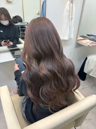 ロング ))ブリーチ特化(( 渡邉 怜のヘアスタイル