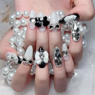 ネイル M🌷nail 長さだし専門店のネイルデザイン