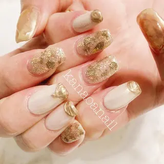 ネイル 地爪育成💅 kanaoanailのネイルデザイン