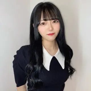 ロング カラー ★デザインカラー ハイトーン ももか★のヘアスタイル