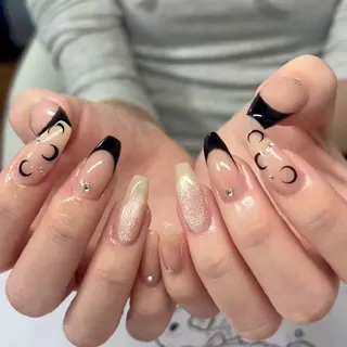 ネイル ネイル💕& まつ毛パーマのネイルデザイン
