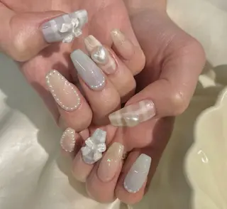 ネイル Lee Nails チップ長さだし専門店のネイルデザイン