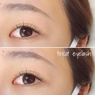 マツエク・マツパ tricot fujimotoのマツエク・マツパデザイン