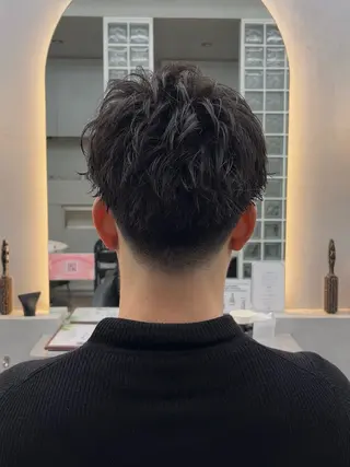 メンズ Tiktok5.8 万人🔥HAOのヘアスタイル