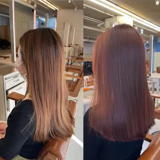 ロング 根元パーマミニパーマ 韓国パーマ関根慶介のヘアスタイル