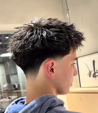 ショート メンズ 【メンズ特化美容師】 吉田 到真/海外ヘアのヘアスタイル