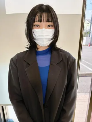 ショート カラー ブリーチカラー🫧 森　凪沙のヘアスタイル