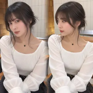 ロング カラー 骨格診断/似合わせ カットあさみななこのヘアスタイル