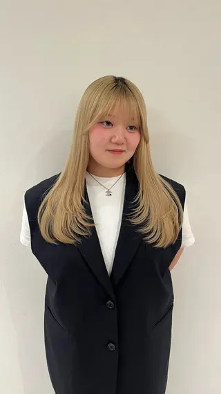 ロング 柚実/ローレイヤー/ 愛されナチュラル♥️のヘアスタイル