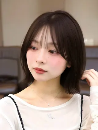 カラー 丸山 心 / 艶カラーのヘアスタイル