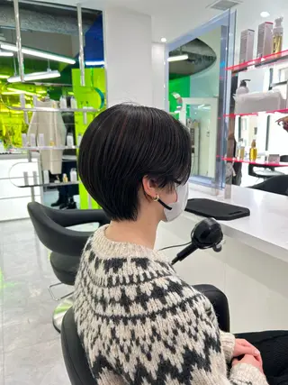 ショート 韓国カット/ パーマ/KOTAのヘアスタイル