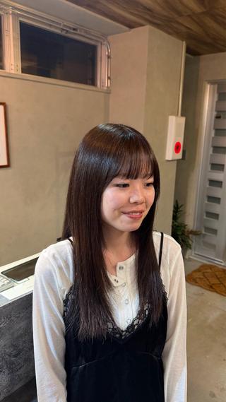 ロング カラー ruup  Aru みさきのヘアスタイル
