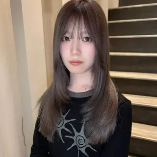 ミディアム レイヤーカット⭐️ 桑原 日花理のヘアスタイル