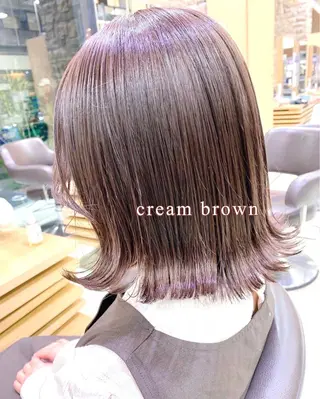 セミロング カラー 波巻き/シャドウ/ レイヤー/ボブ航太のヘアスタイル