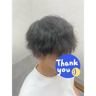 パーマ メンズ メンズ特化大久保 圭太のヘアスタイル