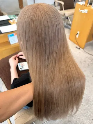ロング カラー 中西 倖 美髪カラー /透明感カラーのヘアスタイル