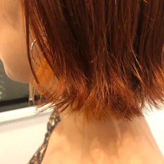 ショート カラー やまさきえりこ ニュアンスパーマのヘアスタイル