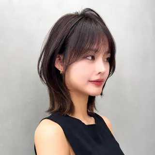 ミディアム カラー 🩷小川大輔🩷 ボブ/インナーカラーのヘアスタイル
