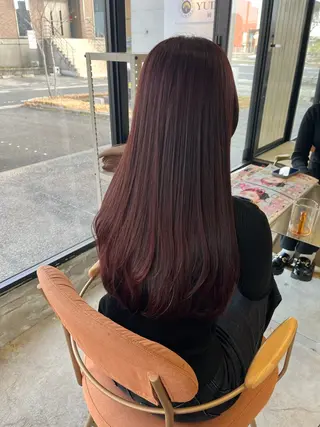 セミロング YUIMARL岡山店 YUNOKA🦋🫧のヘアスタイル
