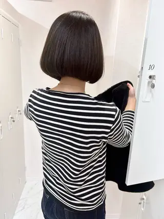 ショート カラー Saori / ボブ /顔周り/カラー🎀のヘアスタイル