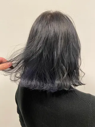 カラー 透け感カラー/ momo🦕のヘアスタイル