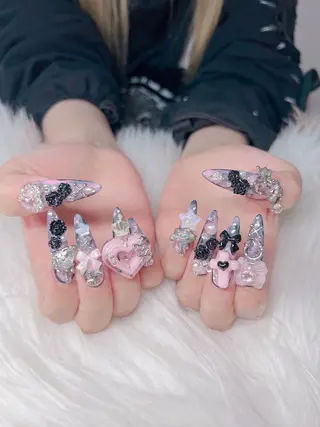ネイル Lee Nails チップ長さだし専門店のネイルデザイン