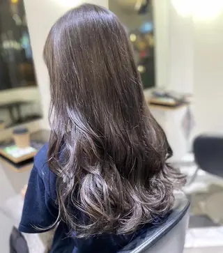 ロング カラー 似合わせカット 銀座/アライ カズヤのヘアスタイル