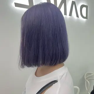 ショート カラー ヘアアレンジ 縮毛矯正🤍 ボブ/ HIKARIのヘアスタイル